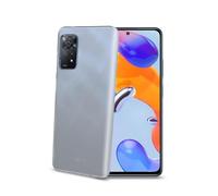 Custodia per smartphone Celly Gelskin Cover TPU Trasparente antipolvere per Redmi Note 11 Pro
