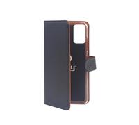 Custodia per smartphone Celly WALLY953 Folio Pelle Sintetica Nera con supporto per Xiaomi Redmi Note 10 Pro
