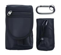 Custodia per smartphone, colore nero, per cellulare, da cintura, per smartphone, per gli attrezzi, regalo per uomini