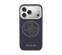Custodia Guess Perforated 4G MagSafe per iPhone 17 Pro Max, blu - Nouvo