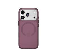 Custodia per smartphone OtterBox Symmetry Clear MagSafe Cover PC TPU Rosa Trasparente con Camera Control per iPhone 17 Pro