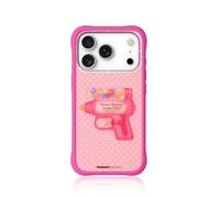 Custodia per smartphone Youngkit CH Authentic Magnetica Silicone Rosa per iPhone 17 Pro Max