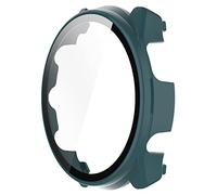 Custodia per smartwatch con pellicola in vetro temperato per PC, custodia rigida adatta per Forerunner965, protezione antiurto per orologio, custodia protettiva per orologio, custodia protettiva