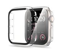 Custodia per smartwatch TECHPROTECT Difesa360 Trasparente, Plastica + policarbonato (PC) con vetro temperato