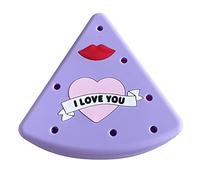 Custodia per soffio di trucco per il viso in polvere per il trucco da viaggio per il viso Puff contenitore in silicone per soffio in polvere