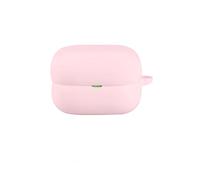 Custodia per Sony LinkBuds Clip, custodia protettiva in silicone per auricolari wireless, cover morbida antiurto (Rosa)