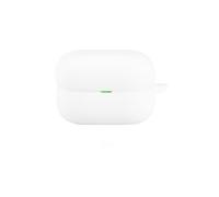 Custodia per Sony LinkBuds Clip, custodia protettiva in silicone per auricolari wireless, cover morbida antiurto (Bianco)