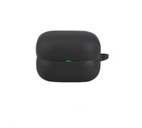Custodia per Sony LinkBuds Clip, custodia protettiva in silicone per auricolari wireless, cover morbida antiurto (Nero)