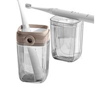 Custodia per spazzolino da denti da viaggio, contenitori da viaggio a prova di perdite, custodia robusta per accessori, scuola, casa, campeggio, lavoro
