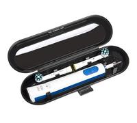 Custodia da viaggio per spazzolino elettrico per Oral B & Philips Sonicare，Nero