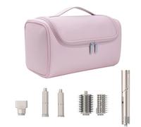 Custodia per squalo Dyson, custodia da viaggio compatibile con Dyson Airwrap, borsa rosa per strumenti per capelli, organizer da viaggio portatile Airwrap Stylist, Rosa