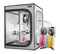 Custodia per Stampante 3D Compatible with Bambu Lab A1/A1 Mini-Copertura per Stampante 3D Ignifuga, Antipolvere, Controllo Costante Della Temperatura, Riduzione Rumorecon Luce LED AMS-520*600*700mm