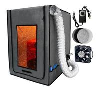Custodia per stampante 3D in resina, con filtro di ventilazione, ventilatore da 12 V, 5000 giri/min, con aspirazione del vapore di controllo della velocità, antipolvere, per Ender 3 Pro/V2/Ender3 S1