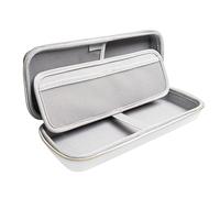 Custodia per steroscopio rigida protettiva con doppia cerniera e cinturino da polso rimovibile, bianco 1000 W