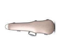 Custodia per strumento violino Custodia Per Violino 4/4 Custodia Per Violino Impermeabile Portatile Con Guscio Di Compressione In PC Composito(Rose gold)