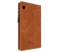 Custodia per Tab A9 Plus portafoglio multiscomparto supporto marrone
