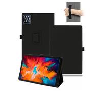 Custodia per tablet Acer iconia Tab V11-22M da 11 pollici, in pelle PU, con supporto per penna e cordino, colore: nero