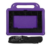 Custodia per tablet antiurto per HD 8/8 Plus 2020, custodia protettiva in EVA adatta ai bambini con supporto retrattile e maniglia rimovibile, cover resistente alla polvere e (Viola)