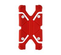 Custodia Avizar Antiurto con Supporto Rosso per Smartphone da 4,7" a 5,3"