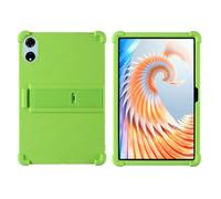Custodia per tablet Blackview Mega 3 da 12,1", in morbido silicone, antiurto, adatta ai bambini, con supporto regolabile (verde)