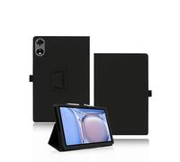 Custodia per tablet Blackview Mega 3 da 12,1 pollici 2025, yystao in pelle PU compatibile con Blackview Mega 3, design con cinturino a mano, design avvolgente testurizzato sulla pelle, nero