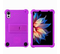 Custodia per tablet Blackview Zeno 1 da 8 pollici, adatta ai bambini, antiurto, in morbido silicone, antiurto, protettiva, con supporto regolabile (viola)
