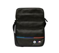 BMW Borsa per Tablet 10" in Nylon e Carbonio Nero