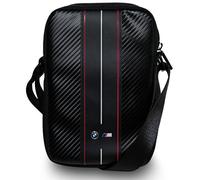 Custodia per tablet BMW da 8" in carbonio nero con strisce rosse