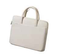 Custodia per tablet Borsa for laptop for tablet in tessuto Oxford Valigetta da ufficio for lavoro, affari, viaggi Zaino per laptop(Bianco,Piccolo)
