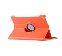 Custodia Per tablet compatibile con Huawei MediaPad M5 Lite 10 da 10,1 pollici, custodia pieghevole in pelle PU stile litchi BAH2-W19/L09/W09(Orange)