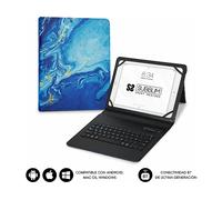 CUSTODIA PER TABLET CON TASTIERA SUBBLIM SUBKT5-BTTB01 - 11", Bluetooth, poliuretano e silicone