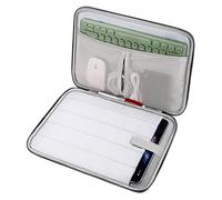 Custodia per tablet, custodia per computer portatile, custodia per computer portatile, custodia protettiva per il trasporto del computer, custodia sottile, resistente agli urti, per esterni, Nero
