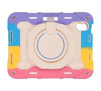 Custodia per Tablet, Custodia per Tablet Multifunzione a Rotazione Completa a 360 ° Shakeproof per Tablet iOS Mini 6 (Rosa)