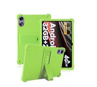 Custodia per tablet DOOGEE Tab G6+ da 11 pollici, morbida copertura in silicone, con supporto, leggera, antiurto, antigraffio, protezione completa, verde