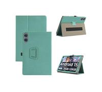 Custodia per tablet DOOGEE TAB G6 MAX 13.4" - Custodia pieghevole in pelle PU con supporto pieghevole, resistente alle cadute e ai graffi, verde