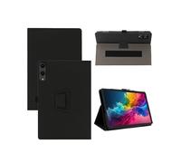 Custodia per tablet DOOGEE TAB G6 MAX 13.4" - Custodia pieghevole in pelle PU con supporto pieghevole, resistente alle cadute e ai graffi, colore: Nero