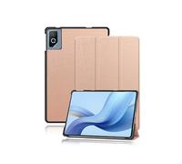 Custodia per tablet DOOGEE Tab G6 Pro Android 16 da 12 pollici, yystao Slim Stand Tri-Fold custodia protettiva rigida compatibile con DOOGEE Tab G6 Pro, antiurto e antipolvere, oro rosa