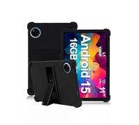 Custodia per tablet DOOGEE U11 / U11Pro 2025 da 11 pollici, in morbido silicone, con supporto pieghevole, leggera, antiurto, antigraffio, protezione completa, nera