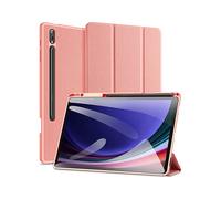 CUSTODIA PER TABLET DUX DUCIS Domo, pelle artificiale, pieghevole, chiusura magnetica, Rosa