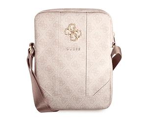 CUSTODIA PER TABLET GUESS 4G , plastica, zip, tracolla, Per Computer e laptop da 10 ", Dimensioni: A 27 cm, P 4 cm, L 19 cm, Rosa