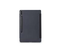 CUSTODIA PER TABLET HAMA Fold Clear 12,4", nera in PU, con supporto e sospensione/riattivazione