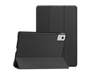 CUSTODIA PER TABLET IMOSHION Trifold Bookcase per Lenovo Idea Tab Plus, ecopelle, chiusura magnetica