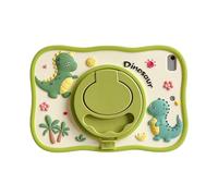 Custodia per tablet in silicone con simpatico dinosauro dei cartoni animati, compatibile con iPad 2024/2025 Mini6/Mini7(For iPad Air4/Air5(10.9"))