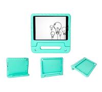 Custodia per tablet iPad 10,2" (9° generazione) con supporto per penna e penna, robusta e resistente agli urti, ideale per bambini, scuola e lezioni - Aqua