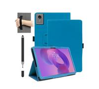 Custodia per tablet Lenovo Idea Tab Plus da 12,1 pollici, resistente agli urti, con slot per penna, impermeabile, anti-graffio, supporto multi-angolo, con cinturino da polso, sottile e resistente, blu