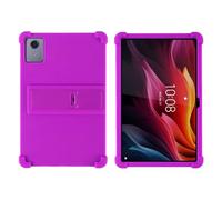 Custodia per tablet Lenovo Tab K11 Plus 11,5" TB-352FU/TB-352XU - Custodia protettiva antiurto in silicone morbido antiurto con supporto regolabile per PC (viola)
