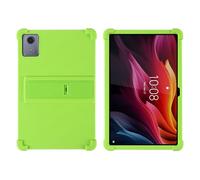 Custodia per tablet Lenovo Tab K11 Plus 11,5" TB-352FU/TB-352XU - Custodia protettiva antiurto in silicone morbido antiurto con supporto regolabile per PC (verde)