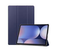CUSTODIA PER TABLET LOBWERK libro in pelle sintetica e vetro, supporto
