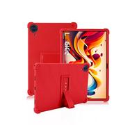Custodia per tablet Logicom Tab XXL da 14 pollici, morbida cover in silicone, con supporto pieghevole, leggera antiurto, antigraffio, protezione totale, colore rosso