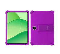 Custodia per tablet OnePlus Pad Lite da 11 pollici modello OPD2419/2417 - Custodia protettiva antiurto in silicone morbido antiurto con supporto regolabile per PC (viola)